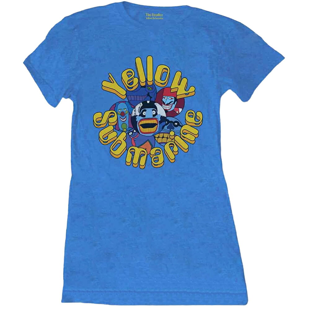 (ビートルズ) The Beatles オフィシャル商品 レディース Yellow Submarine Tシャツ Baddies 半袖 トップス 【海外通販】