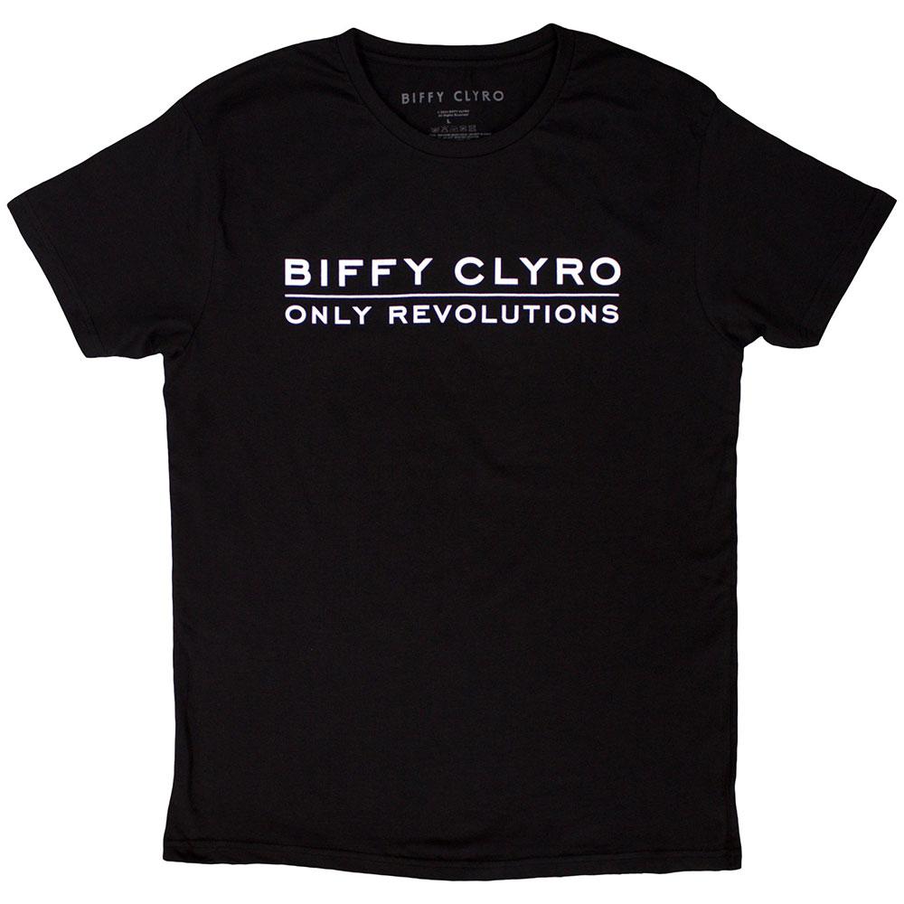 (ビッフィ・クライロ) Biffy Clyro オフィシャル商品 ユニセックス Only Revolutions Tシャツ 半袖 トップス 