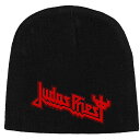 (ジューダス・プリースト) Judas Priest オフィシャル商品 ユニセックス ロゴ ニット帽 ビーニー キャップ 【海外通販】