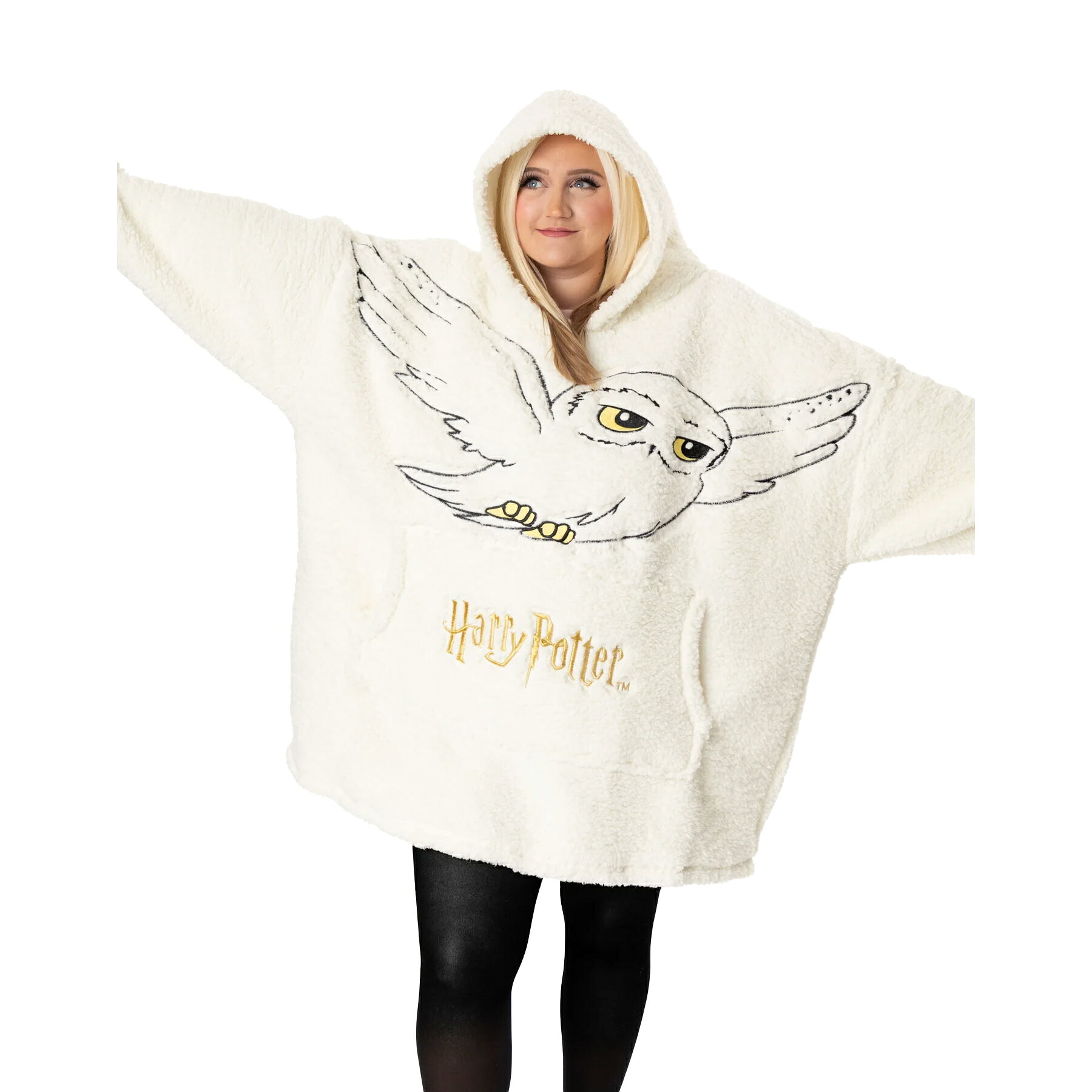 (ハリー・ポッター) Harry Potter オフィシャル商品 レディース ヘドウィグ パーカー ブランケット フード付き 【海外通販】 pertemba-10768139 Pertemba Japan サンプル画像3