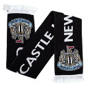 ニューカッスル・ユナイテッド フットボールクラブ Newcastle United FC オフィシャル商品 ユニセックス クレスト マフラー スカーフ 【海外通販】