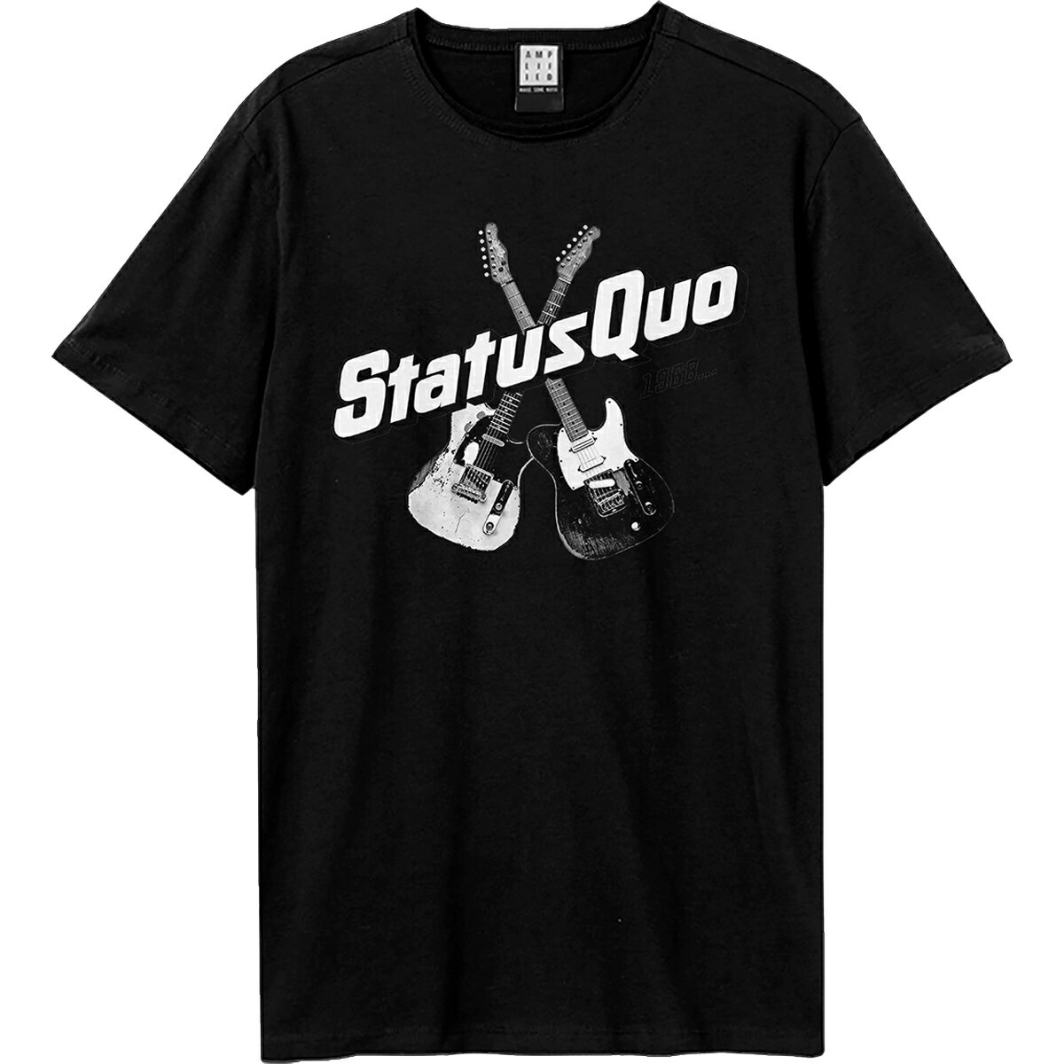 (アンプリファイド) Amplified オフィシャル商品 ユニセックス ステイタス・クォー Tシャツ Timeless Badge 半袖 カットソー トップス 【海外通販】