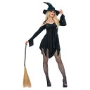 (スミッフィーズ) Smiffys レディース Plain Witch コスチューム 魔女 仮装 コスプレ セット 【海外通販】