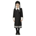 (アダムス・ファミリー) The Addams Family オフィシャル商品 キッズ・子供 ガールズ コスチューム ウエンズデー・アダムス 仮装 コスプレ セット 【海外通販】