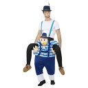 (スミッフィーズ) Smiffys ハロウィン コスプレ・仮装用 ユニセックス バイエルン おんぶ コスチュームセット 【海外通販】