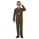 (トップガン マーヴェリック) Top Gun: Maverick オフィシャル商品 キッズ・子供 ボーイズ コスチューム 飛行士 ジャンプスーツ 仮装 コスプレ 【海外通販】
