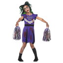 (スミッフィーズ) Smiffys レディース Dark Cheerleader コスチューム チアリーダー 仮装 コスプレ セット 【海外通販】