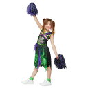 (スミッフィーズ) Smiffys キッズ・子供 ガールズ Fear Squad コスチューム Toxic Cheerleader チアリーダー 仮装 コスプレ セット 【海外通販】