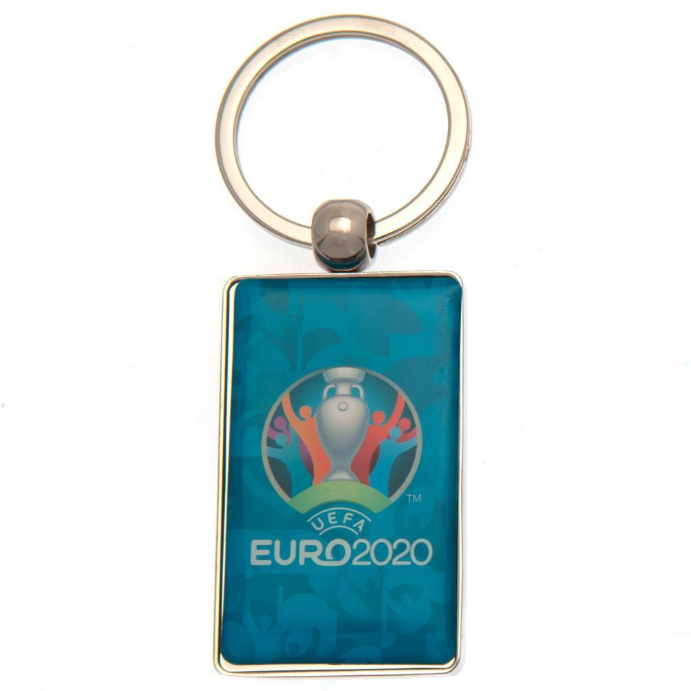 UEFA Euro サッカー 欧州選手権 オフィシャル商品 2020 キーリング キーホルダー 【海外通販】