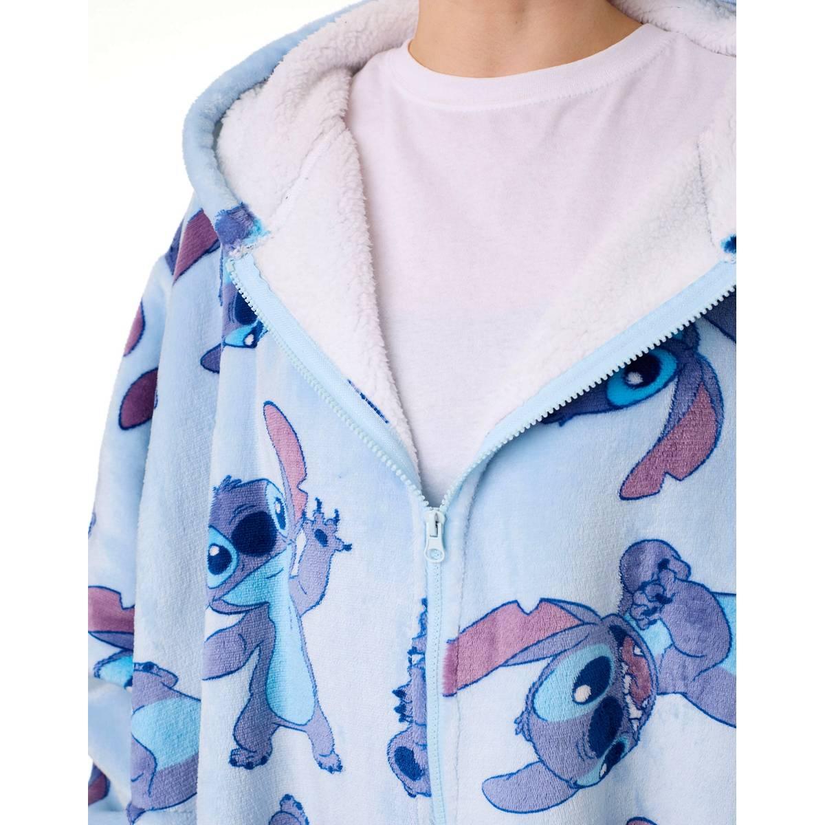 (リロ・アンド・スティッチ) Lilo & Stitch オフィシャル商品 レディース スティッチ フルジップ パーカー ブランケット フード付き 【海外通販】 pertemba-10776647 Pertemba Japan サンプル画像3