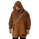 (スター・ウォーズ) Star Wars オフィシャル商品 ユニセックス ブランケット パーカー チューバッカ フード付き 【海外通販】