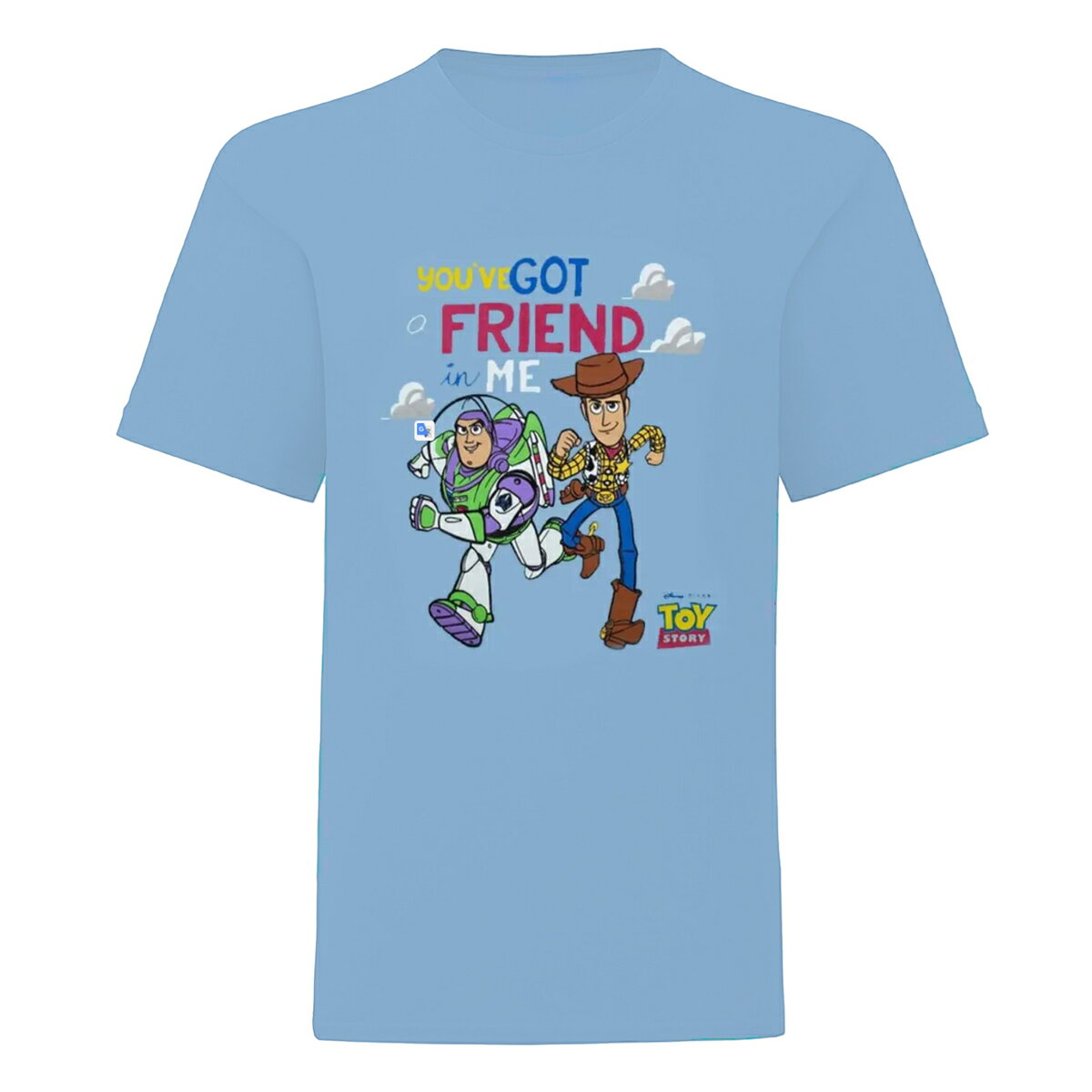 (トイ・ストーリー) Toy Story オフィシャル商品 キッズ・子供 ボーイズ Youve Got A Friend In Me 迷彩 Tシャツ 半袖 カットソー トップス 【楽天海外直送】