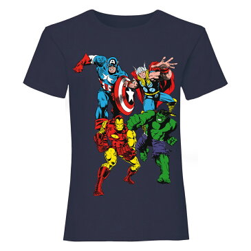 (マーベル) Marvel オフィシャル商品 キッズ・子供 ボーイズ Classic Characters Tシャツ 半袖 カットソー トップス 【楽天海外直送】