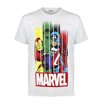 (マーベル) Marvel オフィシャル商品 キッズ・子供 ボーイズ Team Tシャツ 半袖 カットソー トップス 【楽天海外直送】