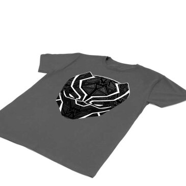 (ブラックパンサー) Black Panther オフィシャル商品 レディース T´Challa Mask ボーイフレンド Tシャツ 半袖 カットソー トップス 【海外通販】