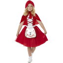 (スミッフィーズ) Smiffys ハロウィン コスプレ・仮装用 キッズ・子供用 赤ずきんちゃん コスチュームセット 女の子 【海外通販】