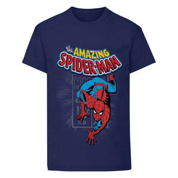 (マーベル) Marvel Avengers オフィシャル商品 キッズ・子供 ガールズ Amazing Spider-Man Tシャツ 半袖 カットソー トップス 【楽天海外直送】