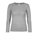 (ビー・アンド・シー) B&C レディース ラウンドネック 長袖Tシャツ カットソー ロンT 【海外通販】(4)