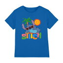 (リロ・アンド・スティッチ) Lilo & Stitch オフィシャル商品 キッズ・子供 Sunglasses Tシャツ 半袖 トップス 【海外通販】