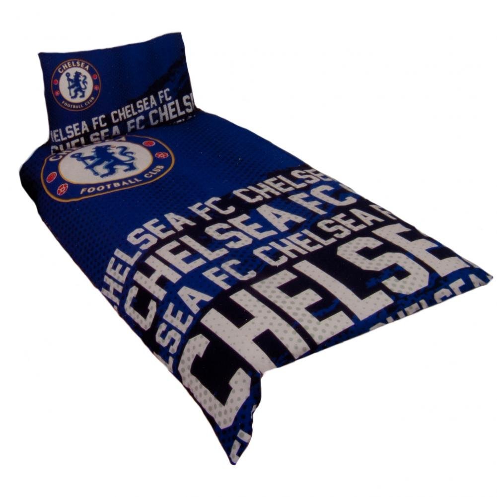 楽天Pertemba Japanチェルシー フットボールクラブ Chelsea FC オフィシャル商品 リバーシブル 掛け布団カバー・枕カバーセット 【海外通販】