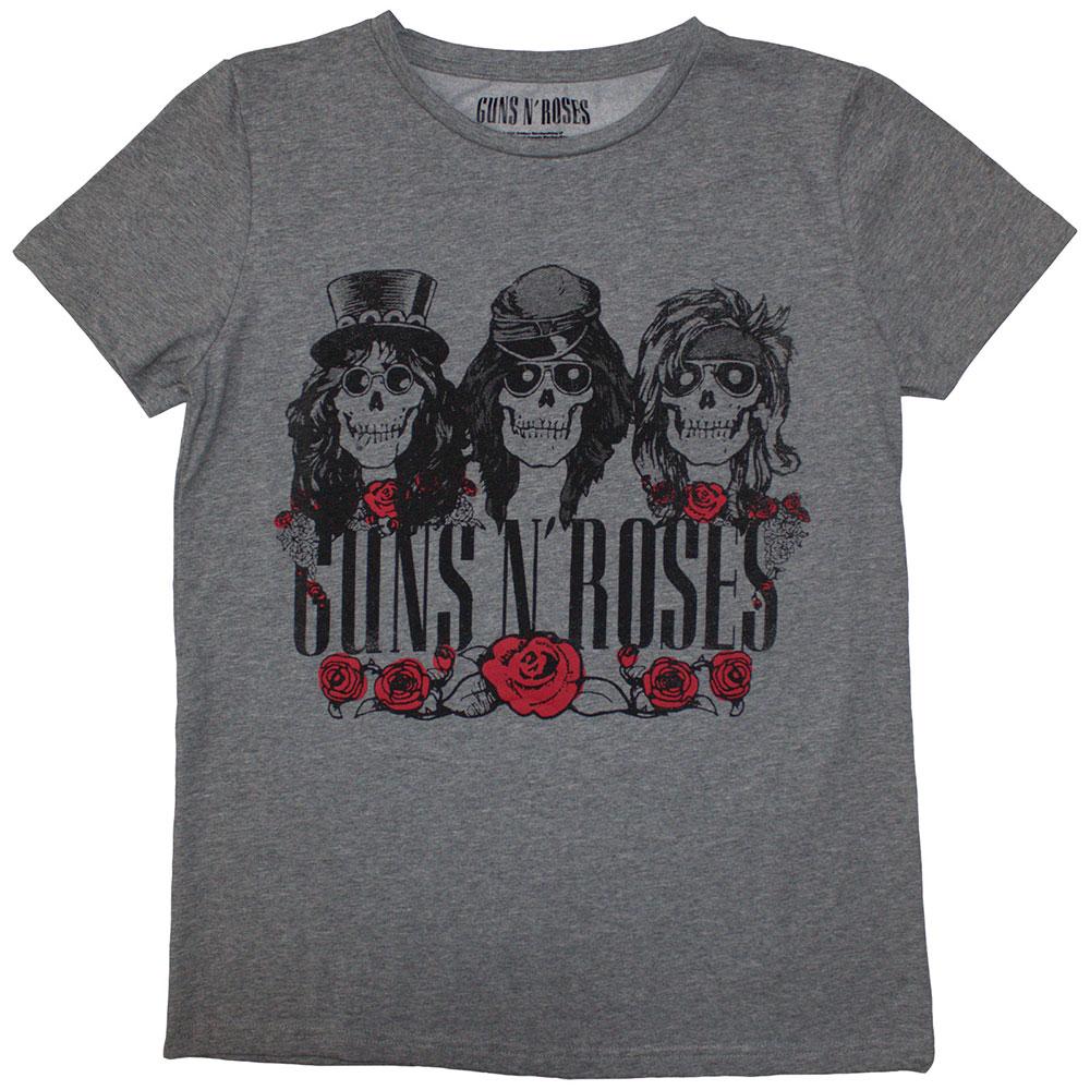 (ガンズ・アンド・ローゼズ) Guns N Roses オフィシャル商品 レディース Hell Group Tシャツ 半袖 トップス 【海外通販】