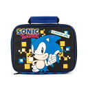 (ソニック ザ ヘッジホッグ) Sonic The Hedgehog オフィシャル商品 キッズ 子供 レトロスタイル ゲーム ランチバッグ お弁当入れ かばん 【海外通販】