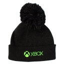 (エックスボックス) Xbox オフィシャル商品 キッズ・子供 ポンポン付き ビーニー ニット帽 キャップ 【海外通販】
