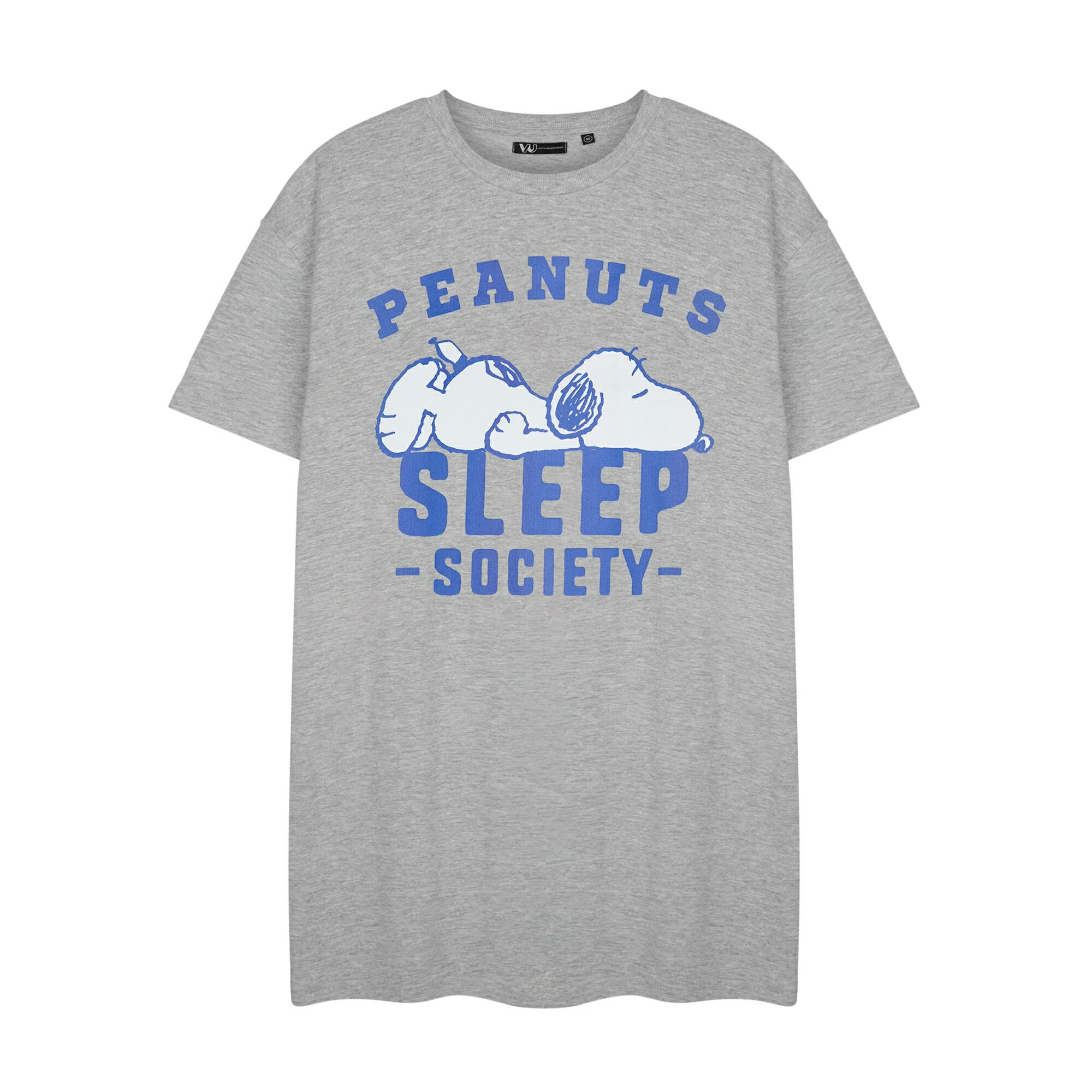 (ピーナッツ) Peanuts オフィシャル商品 レディース Sleep Society パジャマ スヌーピー ナイトドレス ..