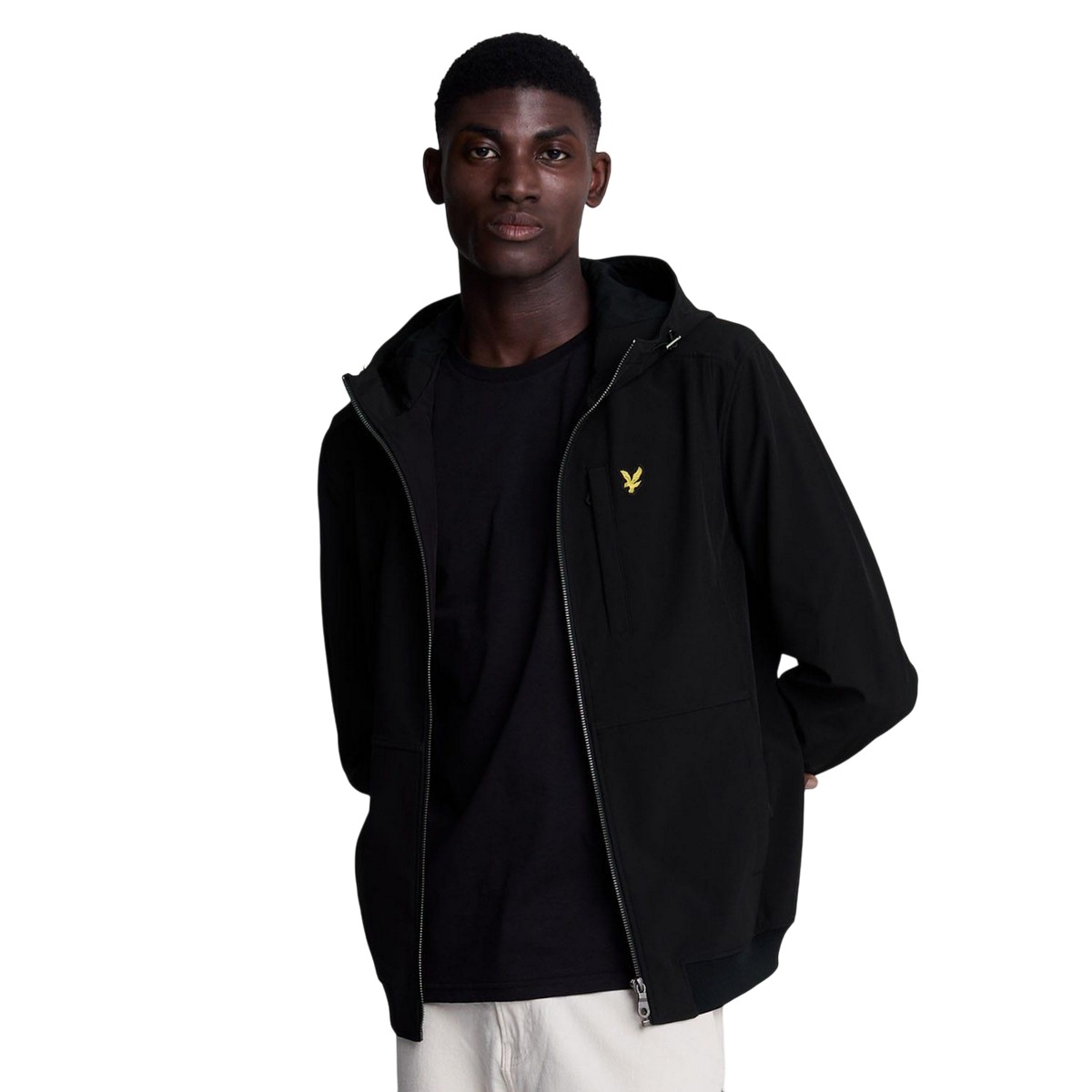 (ライルアンドスコット) Lyle & Scott メンズ フリースライニング ジャケット ソフトシェル 長袖 アウター 【海外通販】