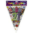 商品説明・ 11枚の旗がついたバナーガーランド。・ 誕生日パーティーの飾りつけにぴったり。・ 長さ: 12フィート(3.65m)。 カラーマルチカラー