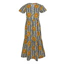 (レガッタ) Regatta レディース Orla Kiely Lotus ティアードスカートミディ 半袖 ワンピース 【海外通販】