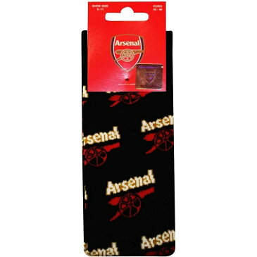 アーセナル フットボールクラブ Arsenal FC オフィシャル商品 ユニセックス 全面柄 ソックス 靴下 (1足組) 【海外通販】