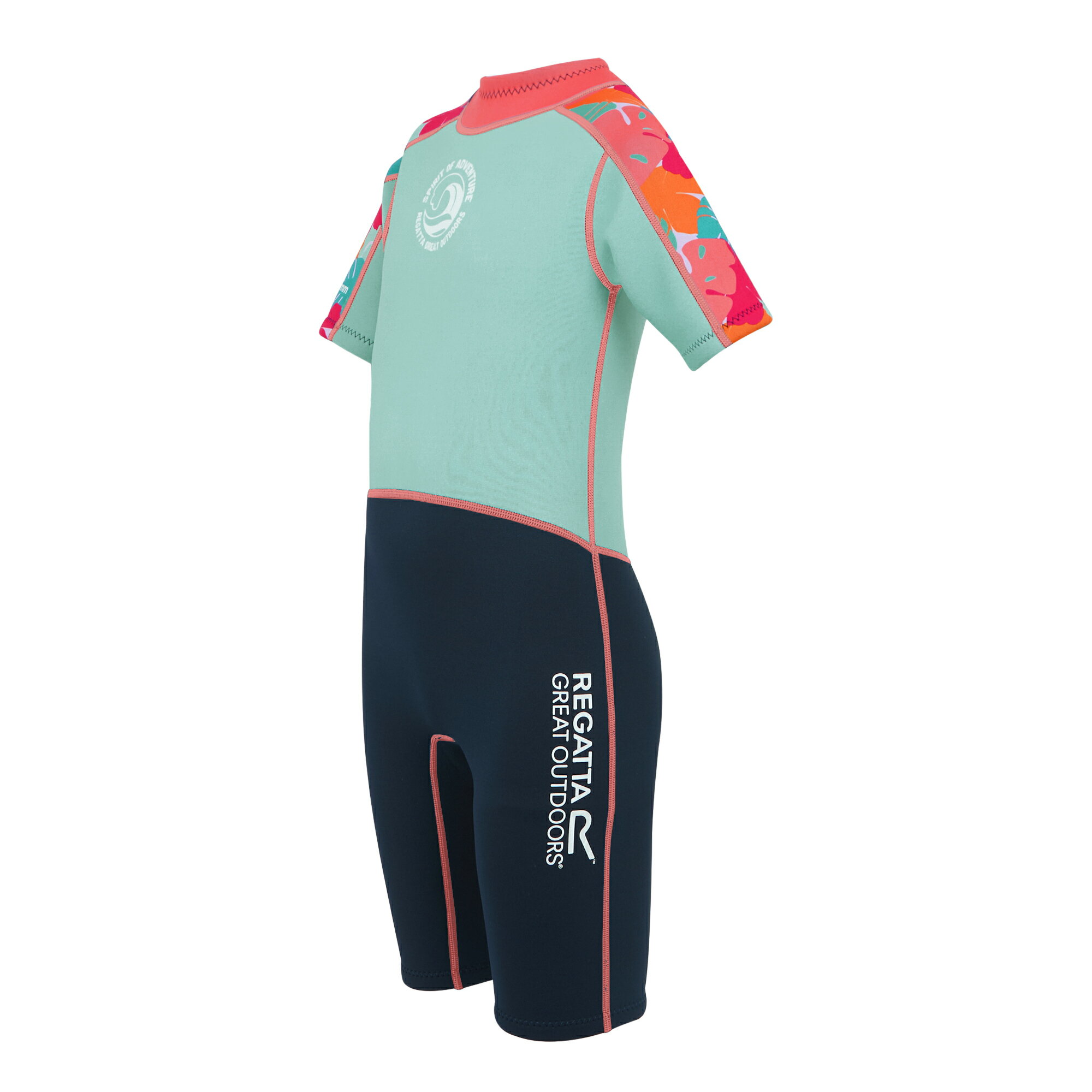 (レガッタ) Regatta キッズ・子供用 トロピカルリーフ ウェットスーツ 【海外通販】