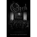 (オーペス) Opeth オフィシャル商品 The Last Will And Testament テキスタイルポスター 布製 ポスター 【海外通販】