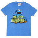 (セサミストリート) Sesame Street オフィシャル商品 ユニセックス Me Got Munchies Tシャツ 半袖 トップス 【海外通販】