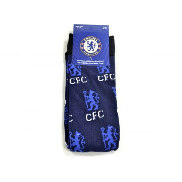 チェルシー フットボールクラブ Chelsea FC オフィシャル商品 ユニセックス 全面柄 ソックス 靴下 (1足組) 【海外通販】