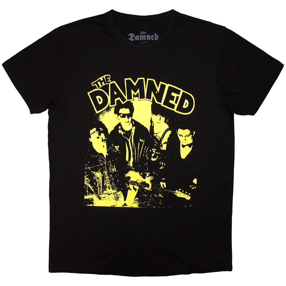 (ダムド) The Damned オフィシャル商品 ユニセックス New Rose Tシャツ ビンテージ風 半袖 トップス 【海外通販】