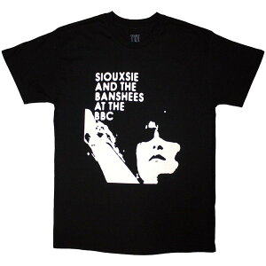 (スージー・アンド・ザ・バンシーズ) Siouxsie & The Banshees オフィシャル商品 ユニセックス At The BBC Tシャツ 半袖 トップス 【海外通販】