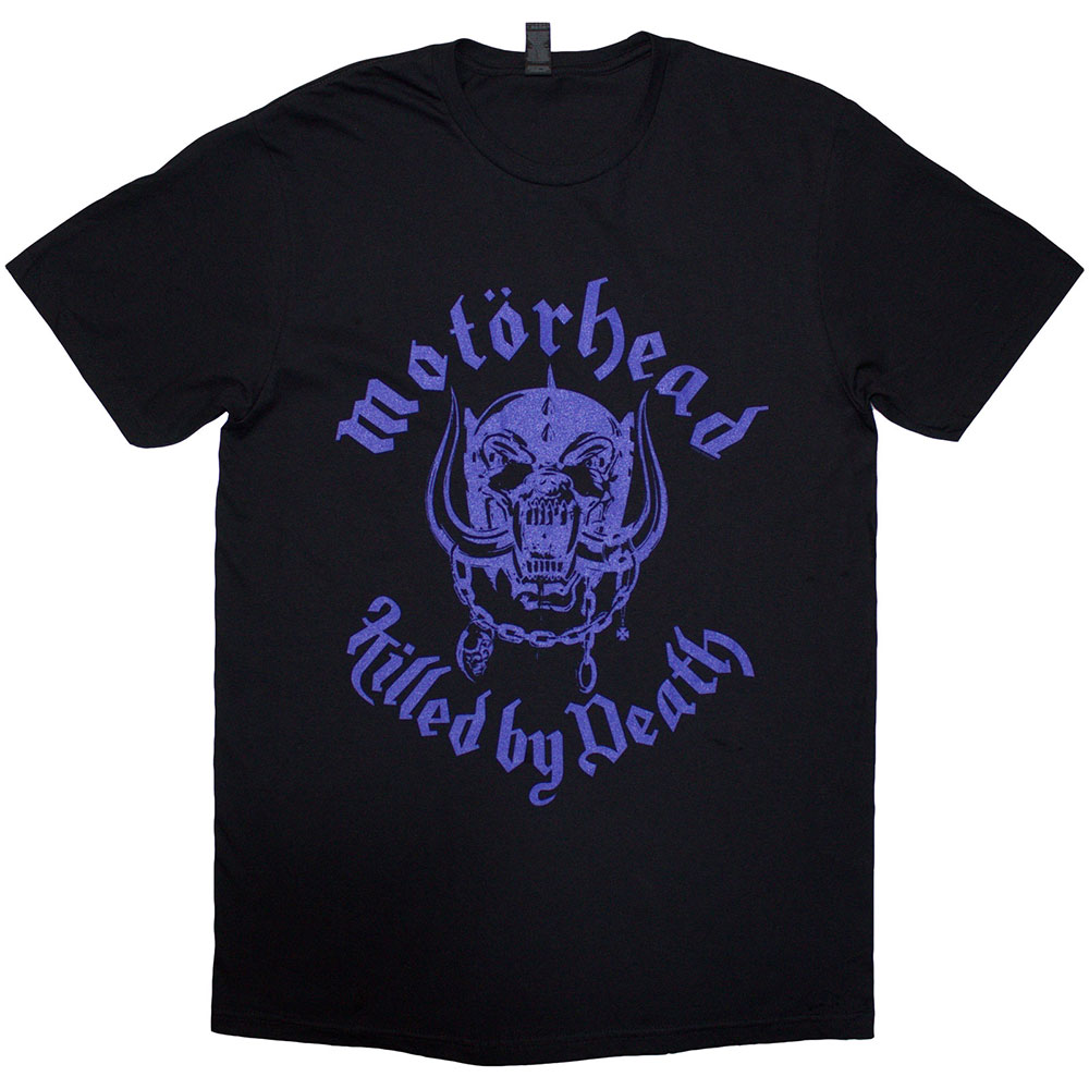 (モーターヘッド) Motorhead オフィシャル商品 ユニセックス Killed By Death Song Lyrics Tシャツ 半袖 トップス 【海外通販】