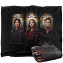 (ヴァンパイア・ダイアリーズ) Vampire Diaries オフィシャル商品 Group Pose フリースブランケット フリース毛布 【海外通販】