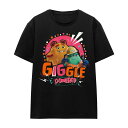 (モンスターズ・ワーク) Monsters at Work オフィシャル商品 ユニセックス Giggle Powered Tシャツ ヴァルとカッター 半袖 トップス 【海外通販】