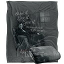 (ヴァンパイア・ダイアリーズ) Vampire Diaries オフィシャル商品 Own it. Live It. Love It フリースブランケット フリース毛布 【海外通販】