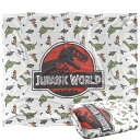 (ジュラシック・ワールド) Jurassic World オフィシャル商品 スケッチ フリースブランケット フリース毛布 【海外通販】