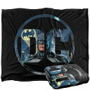 (バットマン) Batman オフィシャル商品 ロゴ フリースブランケット フリース毛布 【海外通販】