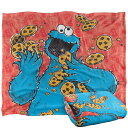 (セサミストリート) Sesame Street オフィシャル商品 Drawn フリースブランケット クッキーモンスター フリース毛布 【海外通販】