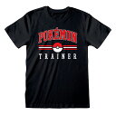 (ポケモン) Pokemon オフィシャル商品 レディース Trainer Tシャツ スリムフィット 半袖 トップス 【海外通販】
