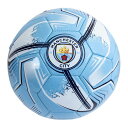 マンチェスター・シティ フットボールクラブ Manchester City FC オフィシャル商品 Turbine プリント サッカーボール ボール 【海外通販】