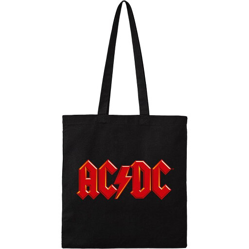 (エーシー・ディーシー) AC/DC オフィシャル商品 ロゴ トートバッグ オーガニックコットン エコバッグ 布バッグ 【海外通販】 (エーシー・ディーシー) AC/DC オフィシャル商品 ロゴ トートバッグ オーガニックコットン エコバッグ 布バッグ 【海外通販】
