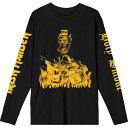 (アイアン・メイデン) Iron Maiden オフィシャル商品 ユニセックス Holy Smoke Isolated Tシャツ 長袖 トップス 【海外通販】