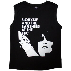(スージー・アンド・ザ・バンシーズ) Siouxsie & The Banshees オフィシャル商品 ユニセックス At The BBC タンクトップ 袖なし トップス 【海外通販】